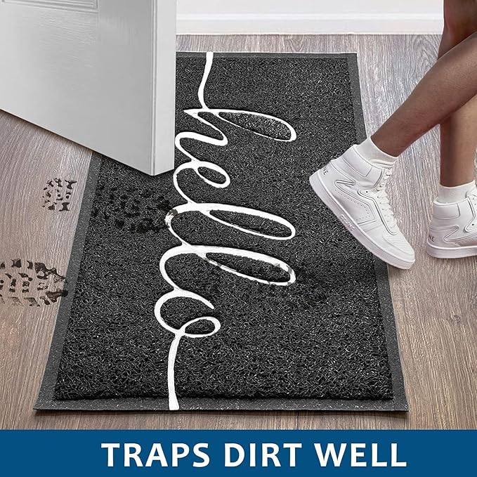 EARTHALL Funny Hello Mats Outside/Inside 59"x24", Front Door Mat Outdoor - Image 4