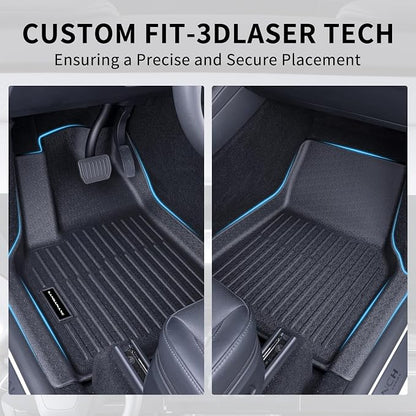 Floor Mats for Tesla Model Y Juniper 2025 2026 | All-Weather TPE Liners 7-Piece - Image 4