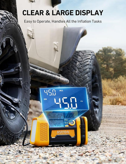 AstroAI TC3 Air Compressor Portable Tire Inflator Offroad Air Compressor - Image 4