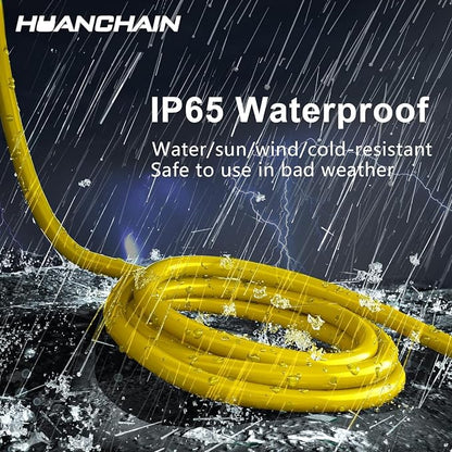 HUANCHAIN Outdoor Extension Cord 60 Foot Waterproof, 16/3 Gauge Flexible - Image 5
