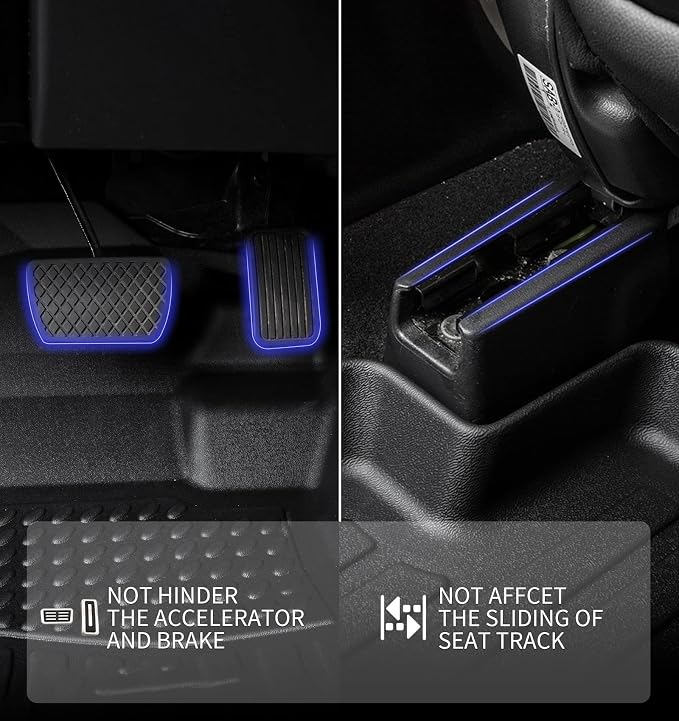 KELCSEECS Floor Mats Fits for 2026 2025 2024 2023 2022 Honda Civic Sedan - Image 5