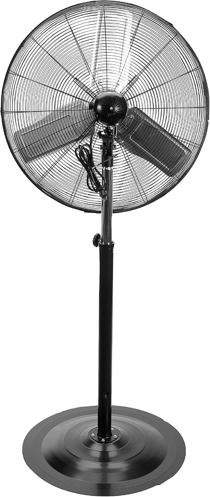 OEMTOOLS OEM24885 30" Oscillating Pedestal Fan, Adjustable Height - Image 8