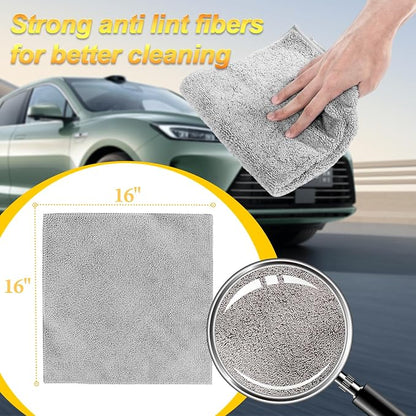 Drying Towels, Car Wash Cleaning Towel Extra Soft, Reusable and Durable - Image 2