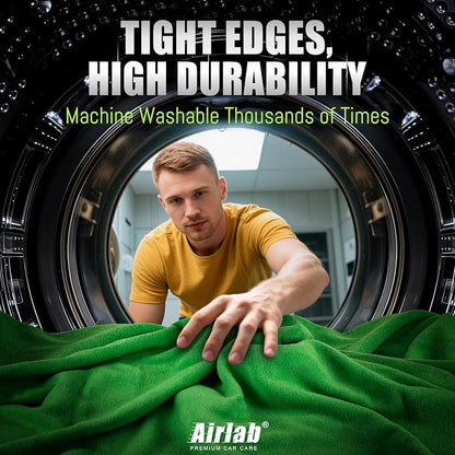 Airlab Microfiber Towels for Cars Wash Drying Thick Plush Cleaning Cloth Auto - Image 7