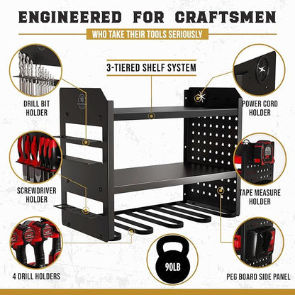 Power Tool Organizer Wall Mount - Image 2