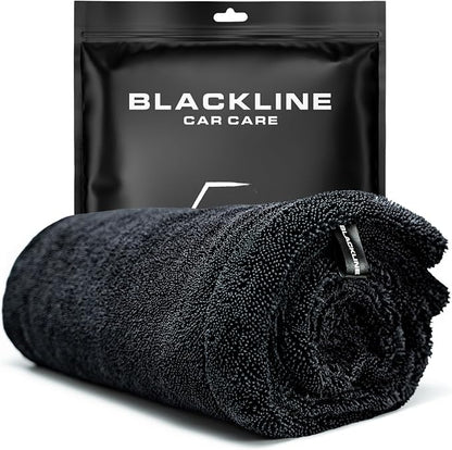 Blackline Car Drying Towel - 2ft x 3ft XL by BlacklineCarCare