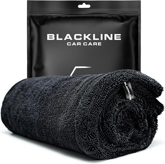 Blackline Car Drying Towel - 2ft x 3ft XL by BlacklineCarCare
