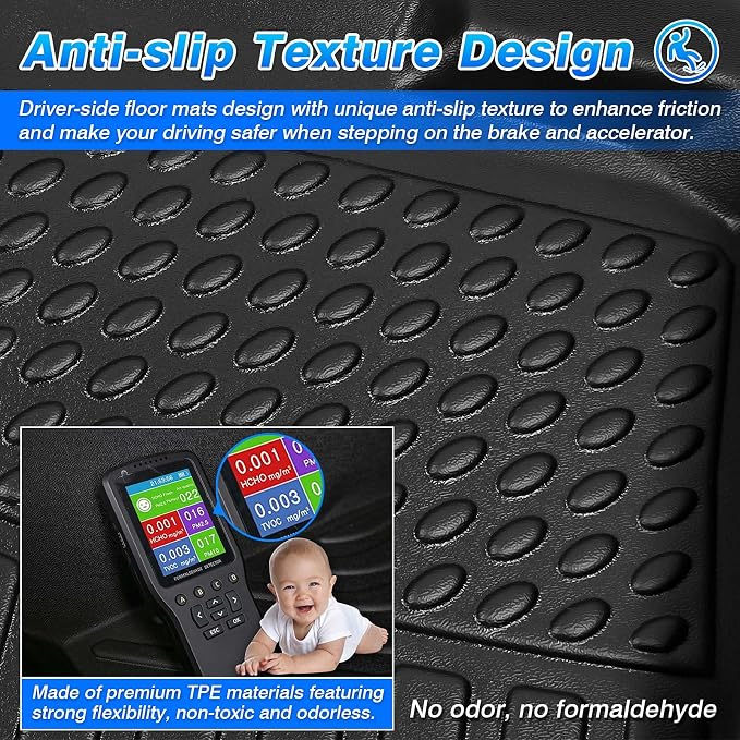 Cartist Floor mats Fit for 2018 2019 2020 2021 2022 2023 2024 Audi Q5/SQ5 5 - Image 5