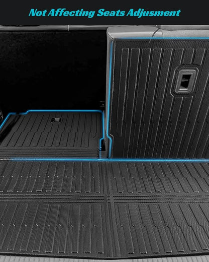 Floor Mats for Volkswagen VW Atlas 2018-2025 7 Seats, All Weather Car Mats Full - Image 4