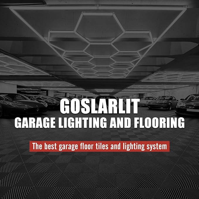 15.7"x15.7" Garage Flooring Tiles, Non-Slip Interlocking Plastic Garage Floor - Image 8