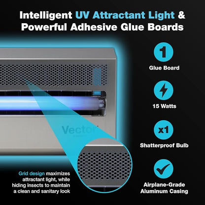 Catchmaster Vector 15, UV Light Fly Traps Indoor - Image 6