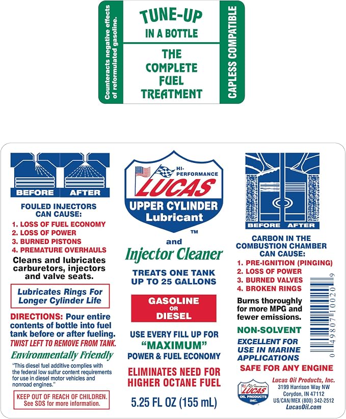Lucas Oil 10020-PK24 Fuel Treatment - Image 6