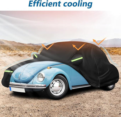 Custom Fit for Volkswagen Beetle Bug 2-Door 1960-1980 Sedan Car Cover - Image 4