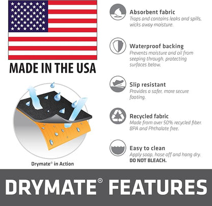 Drymate XL Oil Spill Mat, Premium Absorbent Oil Pad, Waterproof Backing - Image 7