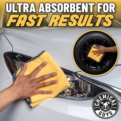 Chemical Guys MIC 506 03 Professional Grade Premium Microfiber Towels, Home - Image 3
