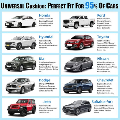 Memory Foam Car Seat Cushion - Image 9