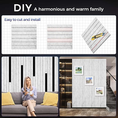 12 Pack Large Fold Soundproof Wall Panels, 1.2lb/ft³ High Density, Thicker - Image 4