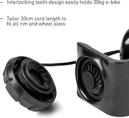 Hornit CLUG PRO | Wall Mounted Bike Rack | Secured by FIDLOCK | 5 Sizes | Easy - Image 4