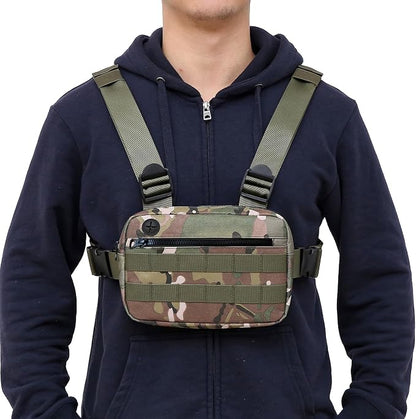 Outdoor Chest Bag For Men, EDC Chest Pack - Image 2