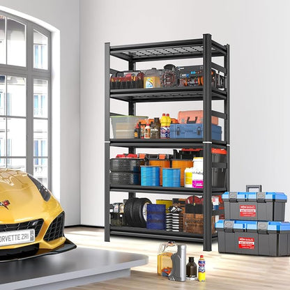 72''H Garage Shelving 3500LBS Capacity Heavy Duty Storage Shelves, Adjustable 5 - Image 7