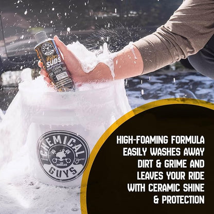 Chemical Guys HydroSuds Ceramic SiO2 Shine High Foaming Car Wash Soap - Image 2