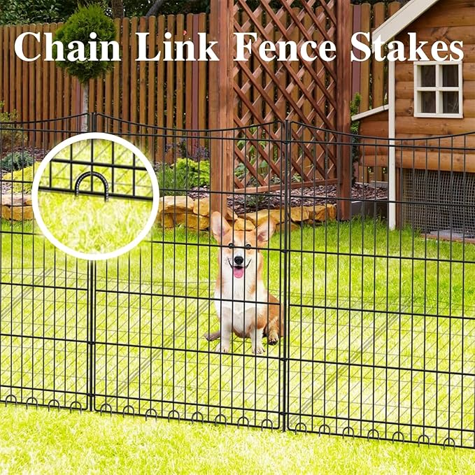 Rebar Stakes 12 Inch J Hook Ground Stakes Heavy Duty 30 Pack Chain Link Fence - Image 5