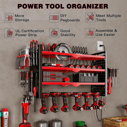 Power Tool Organizer Wall Mount - Image 4