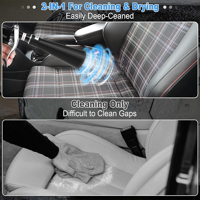 Air Blow Gun Car Detailing Dry Cleaning Gun High Pressure Cleaning Tool - Image 5
