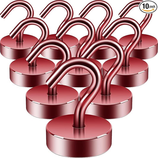 Neosmuk Magnetic Hooks, Cruise Ship Essentials, 40lb+ Heavy Duty Magnetic Hooks by Neosmuk