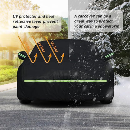 Waterproof Car Covers for 1994-2023 Mustang GT/Cobra/Shelby/Bullitt/ECOBOOST - Image 5