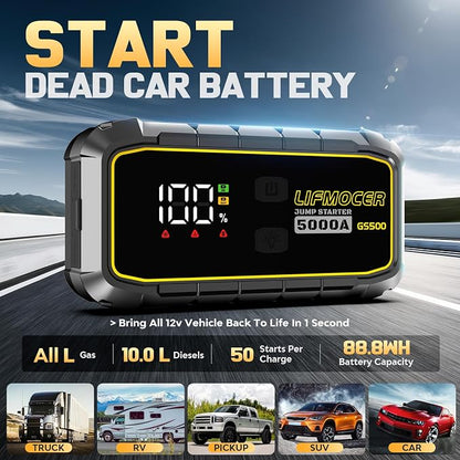 GS500 Car Jump Starter - Image 3