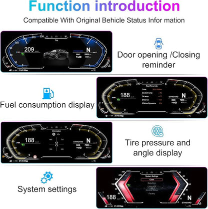 Speedometer Instrument for BMW E70 E71 2006-2013 CCC CIC，12.3 inch Linux System - Image 4