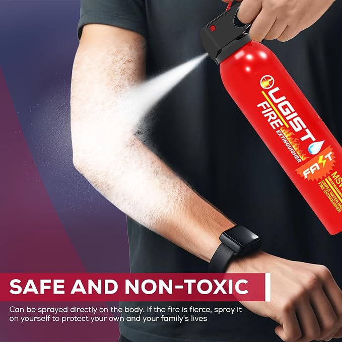 Fire Extinguisher for Vehicle & Home 620ml 4 Count, Car Fire Extinquishers - Image 3
