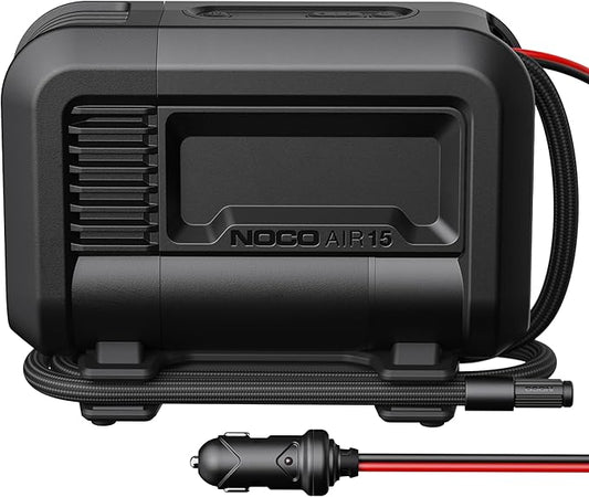 NOCO AIR15: UltraFast 15A Tire Inflator - 12V Portable Air Compressor Pump by NOCO