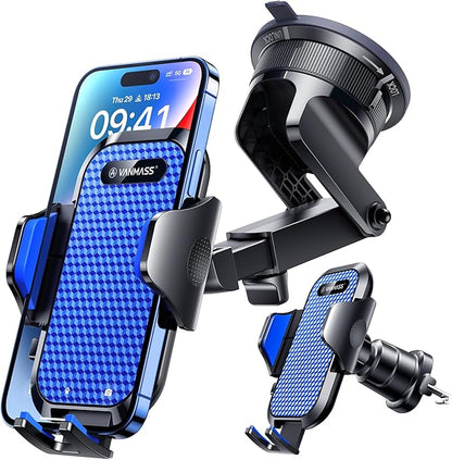 VANMASS Ace Car Phone Holder Mount New Upgraded Handsfree Cell Phone Holder Car - Image 9