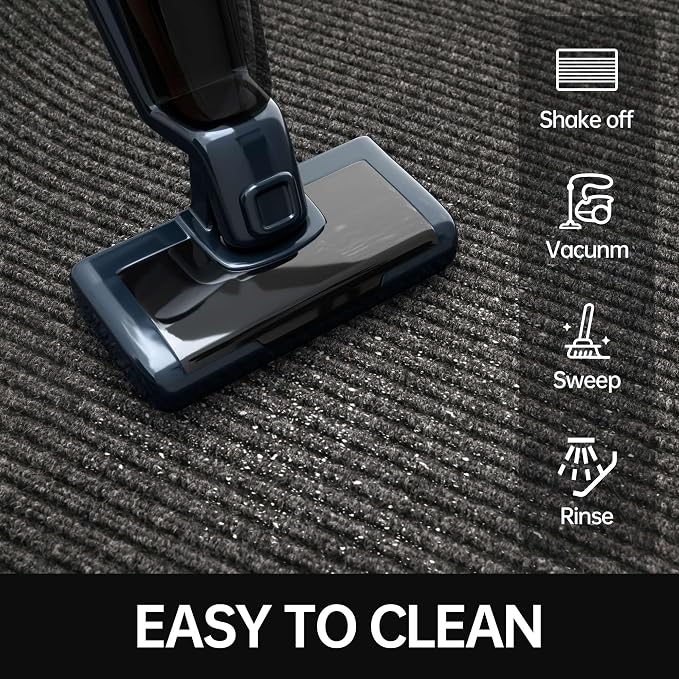 Front Door Mat, Commercial Door Mats Entrance, Low Profile Welcome Mats Non-Slip - Image 3
