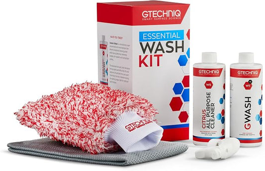 Gtechniq Essential Car Wash Kit, Car Cleaning Kit by GTECHNIQ