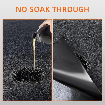 Garage mats for Floor, 8.5 x 6.6 Ft, Garage Floor mats for Under car, Oil Spill - Image 3