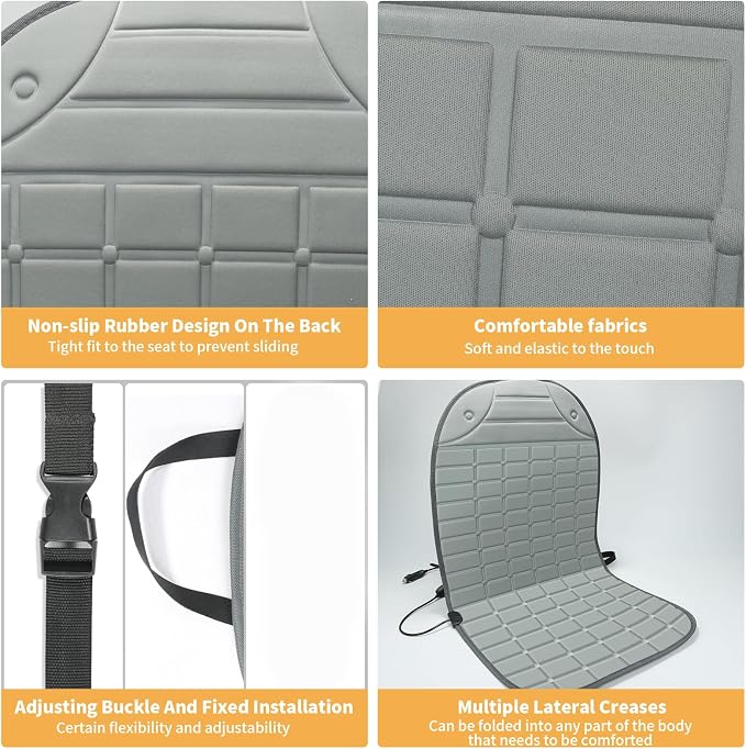 Seat Cover for Cold Weather, Winter Seat Cushion - Image 3