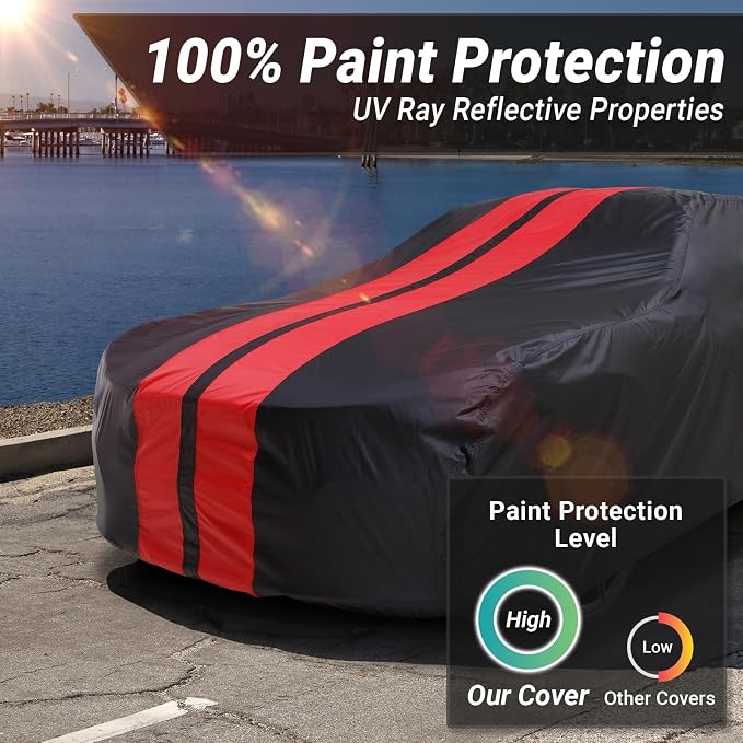 iCarCover Custom Car Cover for Buick Century Wagon Waterproof All-Weather Rain - Image 3