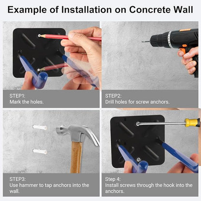 Steel Garage Storage Hooks Wall Tool Organizer, 14 Inch Garage Hook Heavy Duty - Image 5