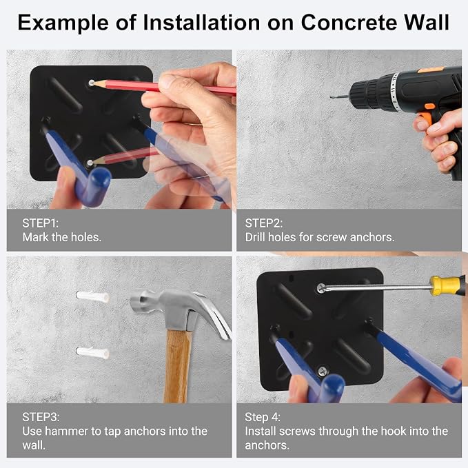Steel Garage Storage Hooks Wall Tool Organizer, 10 Inch Garage Hook Heavy Duty - Image 5