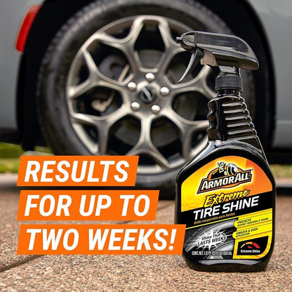 Armor All Extreme Tire Shine Spray, Tire Cleaner and Shine, 22 Fl Oz Each - Image 7