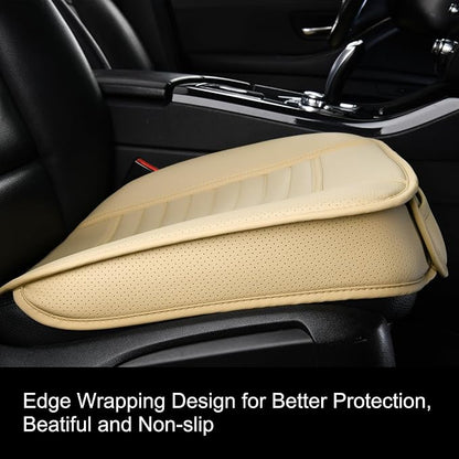 2pc Edge Wrapping Comfortable Car Front Seat Covers, Seat Protectors, Anti-Slip - Image 3