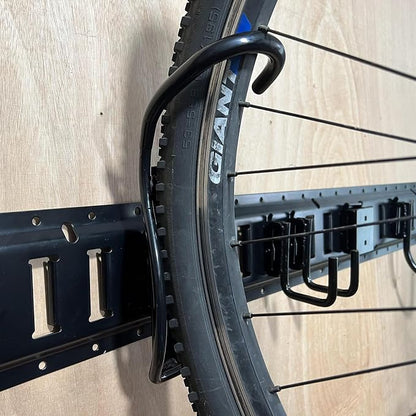 E-Track Bike Hooks, Heavy Duty Wall Mounted Bike Storage Rack Bike Mount - Image 4