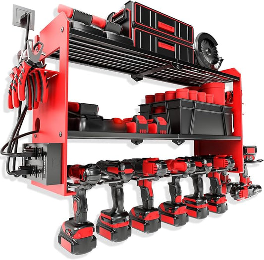 Power Tool Organizer Wall Mount by MASSOOAN
