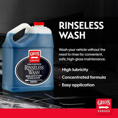 Griot's Garage Rinseless Wash for Car Cleaning and Detailing, No-Rinse Vehicle - Image 2
