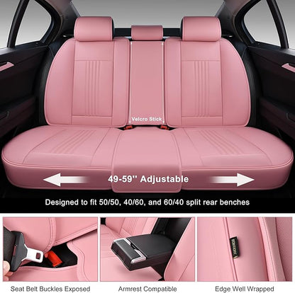 Car Seat Covers Full Set, Front and Rear Seat Covers - Image 4