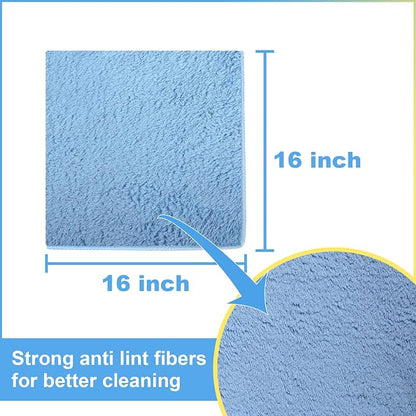 Microfiber Towel for Car Cleaning, Cleaning Supplies Upgraded 450gsm Ultra-Thick - Image 3