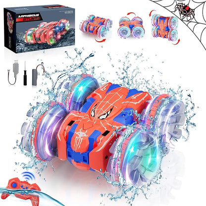 ZIZZ Amphibious Remote Control Car: 4WD Waterproof RC Car 2.4 GHz Remote - Image 8